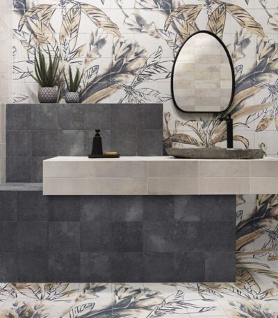 Mural Autumn Leaves - Emisan Azulejos