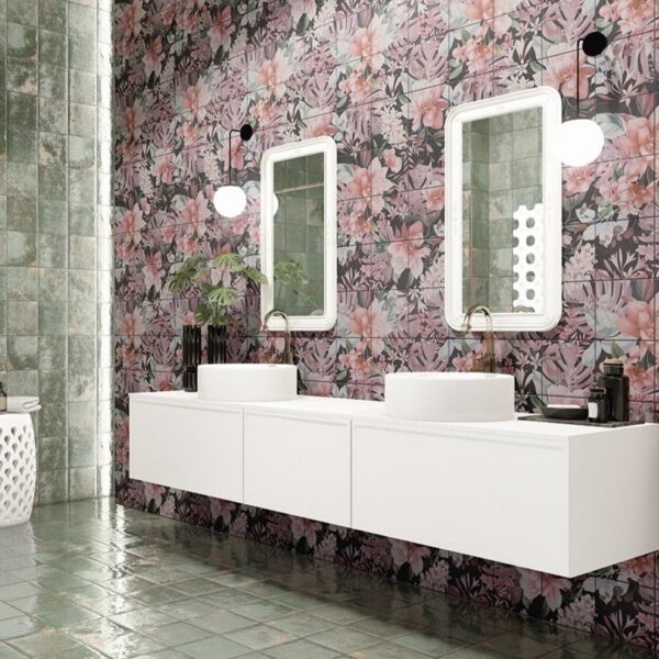 Mural Roses - Emisan azulejos