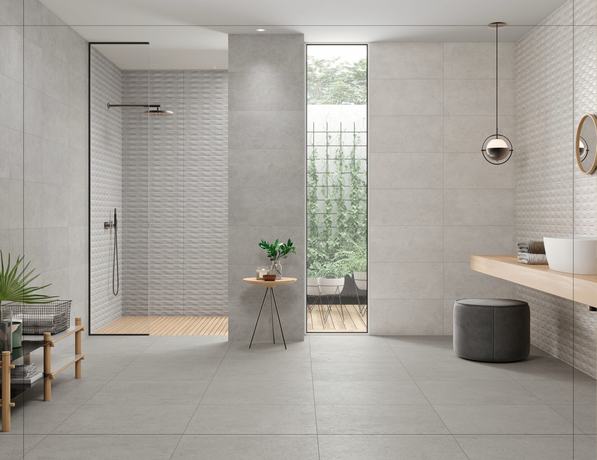 Flax LZ Pearl Light 30x60 - STN - Banheiro Flax LZ Pearl Light 30x60 - Emisan Azulejos Portugal