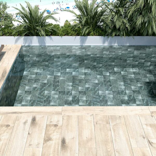 Slate Way Green 15x15 - Emisan Azulejos