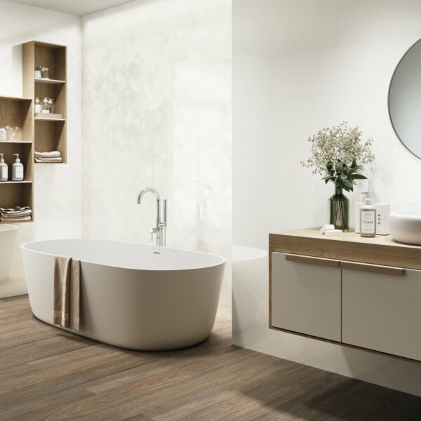 Branco Mate 40x120 - Emisan Azulejos Portugal