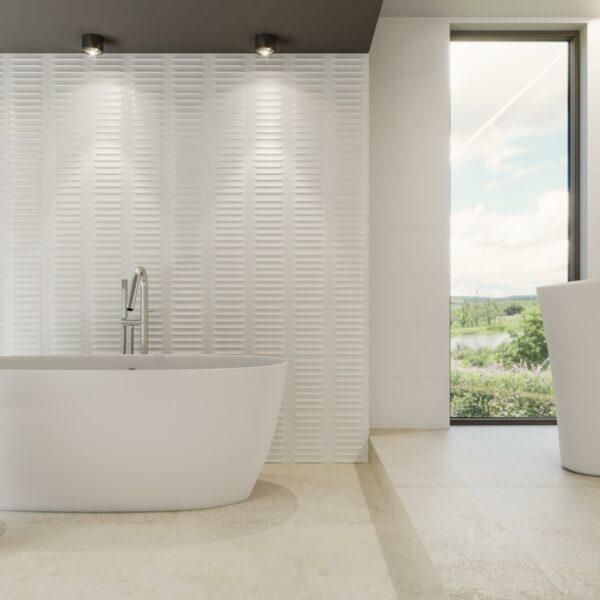Revestimento Branco Brilho 40x120 - Emisan Azulejos Portugal