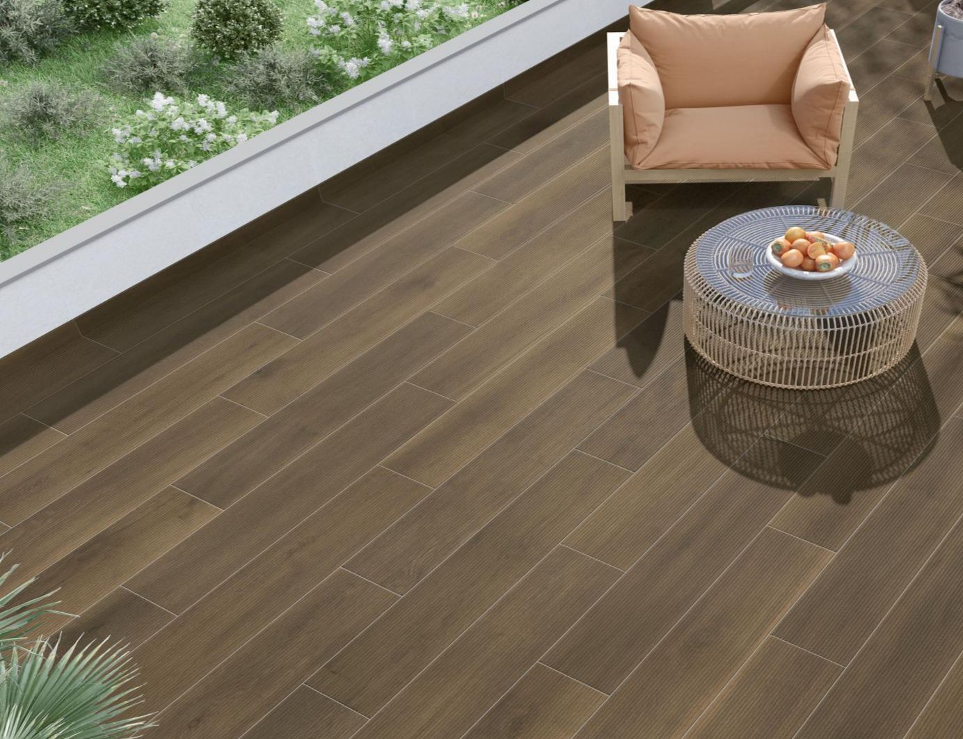 Boreal Deck Nut 23x120 - Pamesa - Ambiente Pavimento Boreal Deck 23x120 - Emisan Azulejos