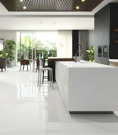 Pavimento branco polido 60x60 - Emisan Azulejos Portugal