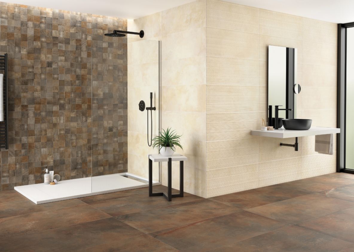 Jasper Oxido 60x120 - STN - Ambiente Jasper Oxido 60x120 - Emisan Azulejos