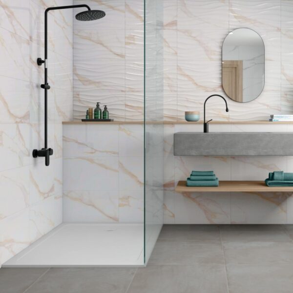 Portofino Gold Brilho 33.3x55 - Emisan Azulejos