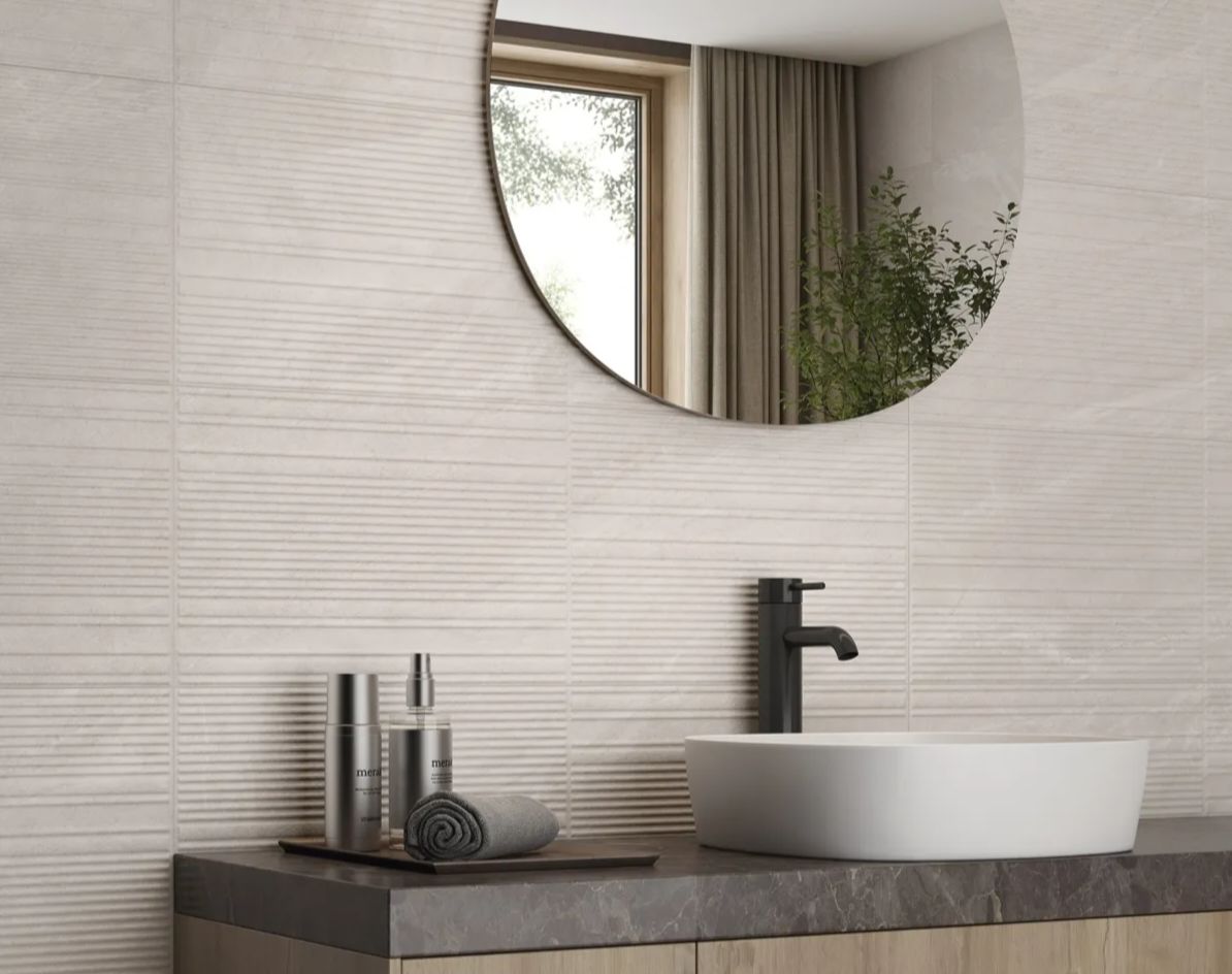Silea Concept Bege 30x90 - Banheiros Silea Concept Bege 30x90 - Emisan Azulejos